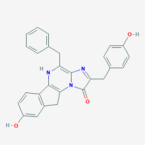 molecular formula C27H21N3O3 B164480 m-Coelenterazine CAS No. 132063-57-1