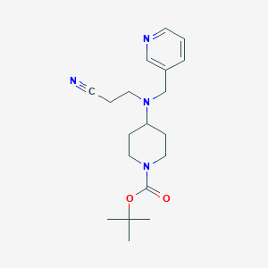 1-Boc-4-[(2-cyanoethyl)pyridin-3-ylmethylamino]piperidine