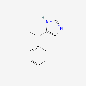 1H-Imidazole, 5-(1-phenylethyl)-