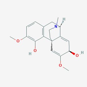 (1R,9S,12R)-4,13-Dimethoxy-17-methyl-17-azatetracyclo[7.5.3.01,10.02,7]heptadeca-2(7),3,5,10,13-pentaene-3,12-diol