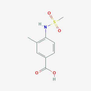 3-Methyl-4-[(methylsulfonyl)amino]benzoic acid