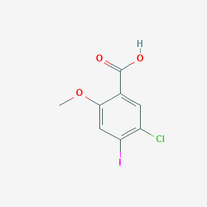 5-Chloro-4-iodo-2-methoxybenzoic acid