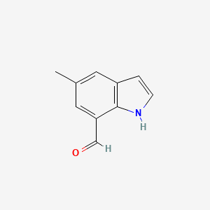 5-Methyl-1H-indole-7-carbaldehyde