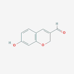 7-Hydroxy-2H-chromene-3-carbaldehyde