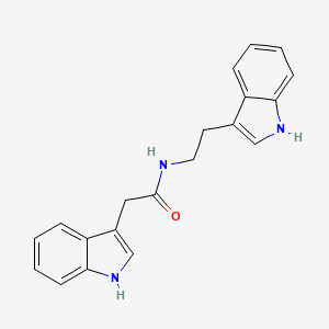 molecular formula C20H19N3O B1644950 2-(1H-indol-3-yl)-N-[2-(1H-indol-3-yl)ethyl]acetamide 