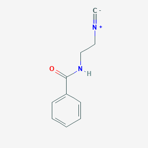 molecular formula C10H10N2O B164496 N-(2-Isocyanoethyl)benzamide CAS No. 137465-88-4