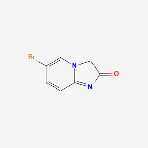 molecular formula C7H5BrN2O B1644962 6-bromoimidazo[1,2-a]pyridin-2(3H)-one 