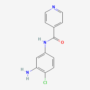 N-(3-Amino-4-chlorophenyl)isonicotinamide