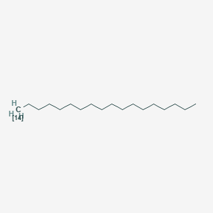 molecular formula C18H38 B1645120 Octadecane-1-14C 