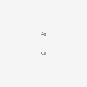 molecular formula AgCu B1645152 Silver-copper CAS No. 12249-45-5