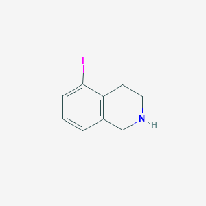 molecular formula C9H10IN B1645164 1,2,3,4-Tetrahydro-5-iodo-isoquinoline 
