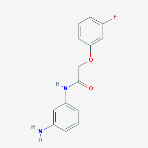N-(3-Aminophenyl)-2-(3-fluorophenoxy)acetamide