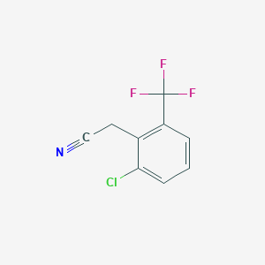 2-Chloro-6-(trifluoromethyl)phenylacetonitrile