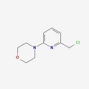 4-[6-(Chloromethyl)pyridin-2-YL]morpholine