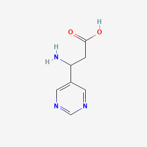 3-Amino-3-pyrimidin-5-yl-propionic acid