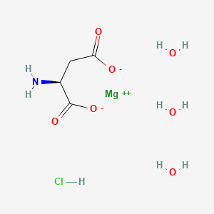 Magnesium aspartate hydrochloride trihydrate