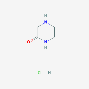 molecular formula C4H9ClN2O B1645283 Piperazin-2-one hydrochloride CAS No. 24123-06-6