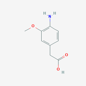 2-(4-Amino-3-methoxyphenyl)acetic acid
