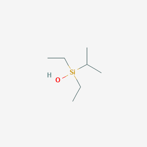 molecular formula C7H18OSi B1645497 Diethyl(isopropyl)silanol CAS No. 1158830-31-9