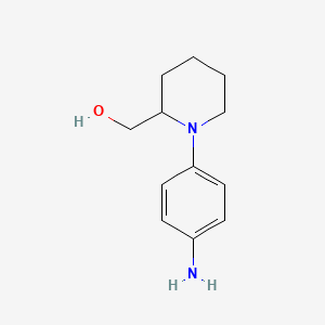 1-(4-Aminophenyl)-2-piperidinemethanol