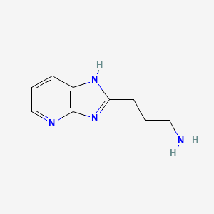 2-Aminopropyl-4(7)-azo-benzimidazole