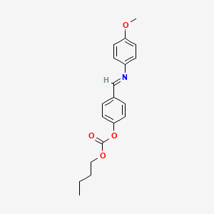 4'-N-Butoxycarbonyloxybenzylidene-4-methoxyaniline