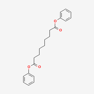 molecular formula C21H24O4 B1645635 Diphenyl nonanedioate 
