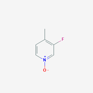 molecular formula C6H6FNO B1645641 3-Fluoro-4-methylpyridine 1-oxide 