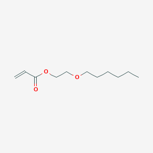 molecular formula C11H20O3 B1645649 Hexoxyethyl acrylate 