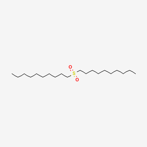 molecular formula C20H42O2S B1645674 DI-N-DECYL SULPHONE CAS No. 500026-38-0