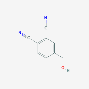 molecular formula C9H6N2O B1645709 4-Hydroxymethyl-phthalonitrile 