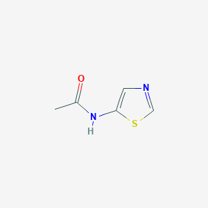molecular formula C5H6N2OS B1645724 N-(thiazol-5-yl)acetamide 
