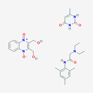 molecular formula C30H40N6O7 B164580 Dioxicol CAS No. 127060-79-1