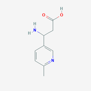 3-Amino-3-(6-methyl-3-pyridyl)propionic acid