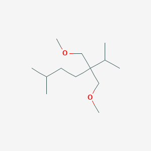 molecular formula C13H28O2 B164586 3,3-Bis(methoxymethyl)-2,6-dimethylheptane CAS No. 129228-11-1