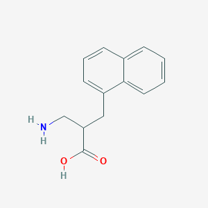 3-Amino-2-(1-naphthylmethyl)propanoic acid
