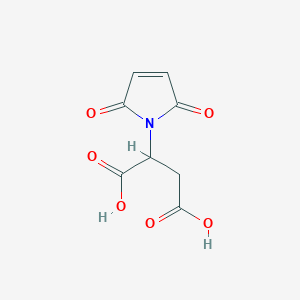 molecular formula C8H7NO6 B1645868 2-(2,5-Dioxo-2,5-dihydro-1H-pyrrol-1-yl)succinic acid 
