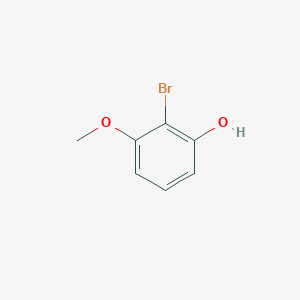 molecular formula C7H7BrO2 B164588 2-溴-3-甲氧基苯酚 CAS No. 135999-16-5