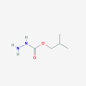 molecular formula C5H12N2O2 B1645913 Hydrazinecarboxylic acid isobutyl ester 