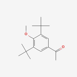 molecular formula C17H26O2 B1645989 1-(3,5-Di-tert-butyl-4-methoxyphenyl)ethanone 