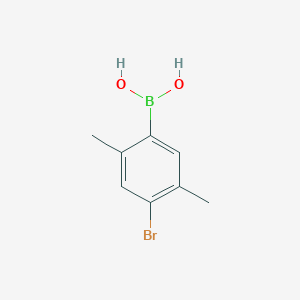 molecular formula C8H10BBrO2 B164600 4-溴-2,5-二甲基苯硼酸 CAS No. 130870-00-7