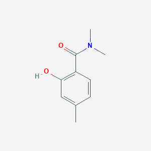molecular formula C10H13NO2 B1646019 2-Hydroxy-N,N,4-trimethylbenzamide 