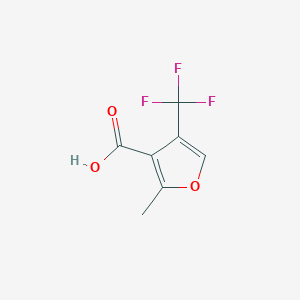 B1646066 2-Methyl-4-(trifluoromethyl)furan-3-carboxylic acid CAS No. 26431-53-8