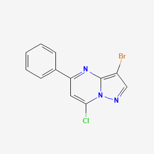 3-Bromo-7-chloro-5-phenylpyrazolo[1,5-A]pyrimidine