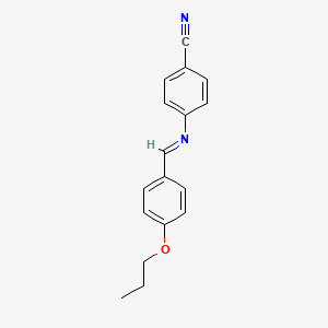 4'-N-Propoxybenzylidene-4-cyanoaniline