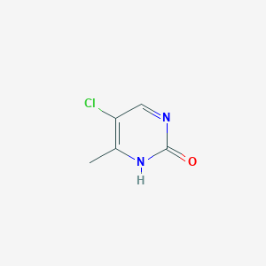 molecular formula C5H5ClN2O B1646107 5-Chloro-4-methylpyrimidin-2(1H)-one 