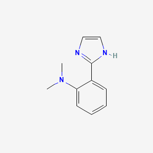 2-(1H-imidazol-2-yl)-N,N-dimethylaniline