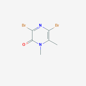 3,5-dibromo-1,6-dimethylpyrazin-2(1H)-one
