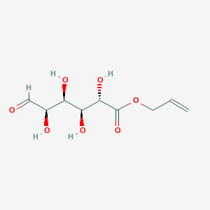 molecular formula C9H14O7 B1646163 D-Glucuronic acid, 2-propenyl ester 