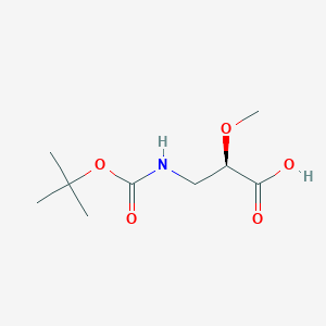 (R)-3-((tert-butoxycarbonyl)amino)-2-methoxypropanoic acid